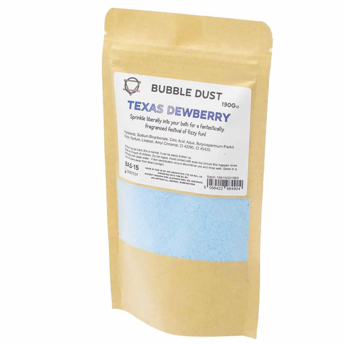 Bubble Dust - Texas Dewberry Badestøv 190g