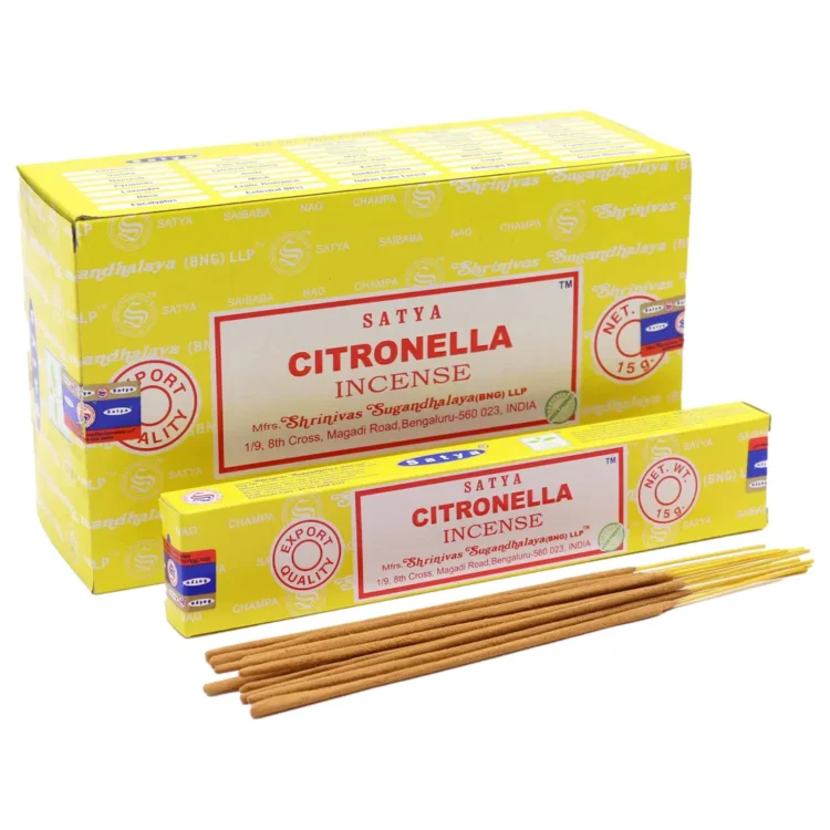 Satya - Citronella Røgelse 15g
