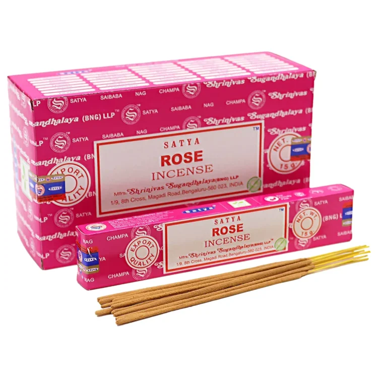 Satya - Rose Røgelse 15g