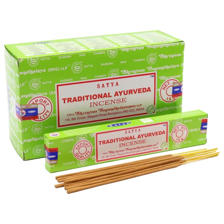Satya - Traditionel Ayurveda Røgelse 15g
