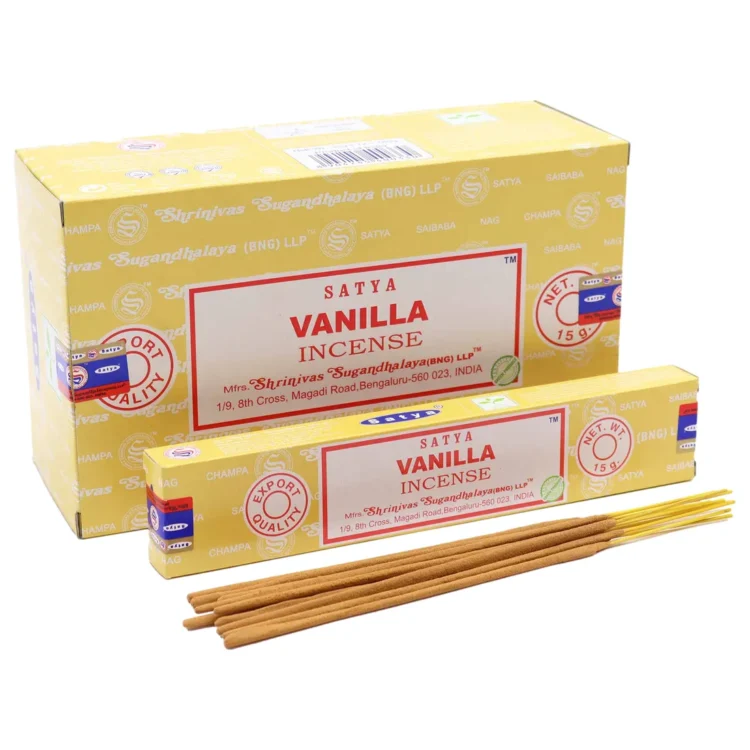 Satya - Vanilla Røgelse 15g