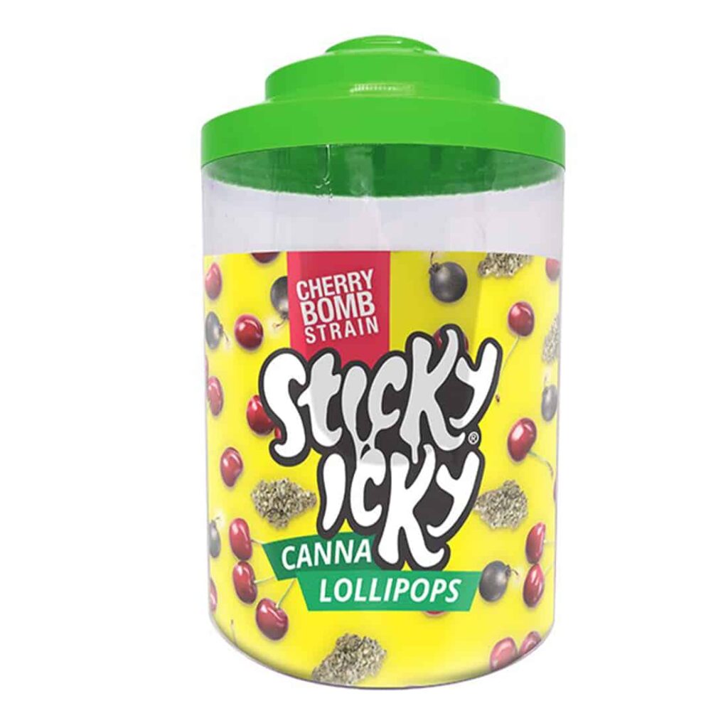 Sticky Icky Lollies Cherry Bomb Strain HighHouse.dk