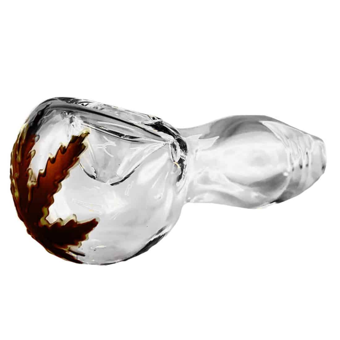 En klar, gennemsigtig rørformet genstand med en diameter på 100 mm præsenterer sig med glatte, buede linjer. Overfladen har en let glinsende tekstur, der reflekterer lys. Det indre har en svag glød i mørket, hvilket giver en subtil, lysende effekt. Røret er enkelt og uden mønstre, hvilket fremhæver dets minimalistiske design.