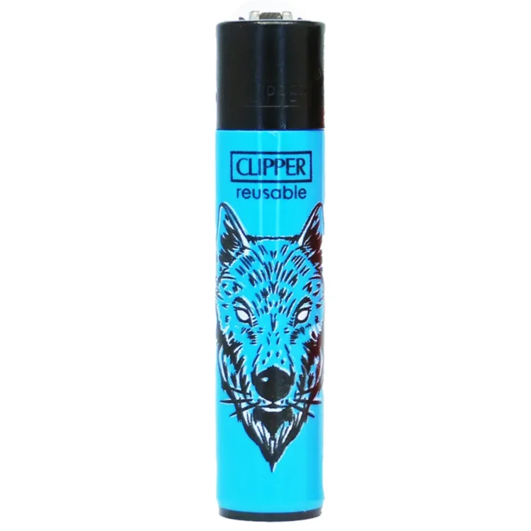 Clipper Lighter - Animal Blue