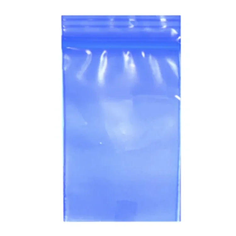 Lynlåsposer – HoneyPuff Blue 40x60mm 100 stk