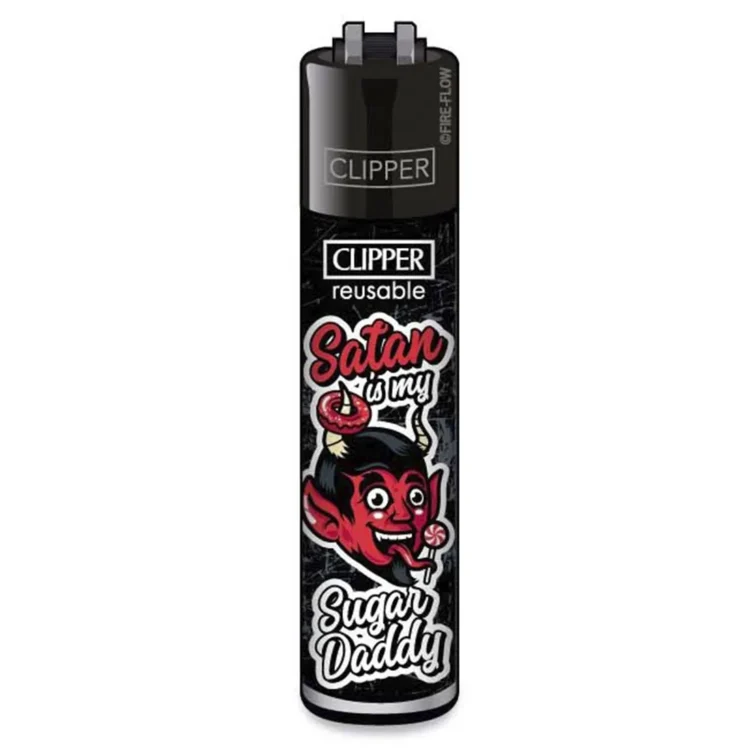 Clipper Lighter - Satan Is My Sugar Daddy