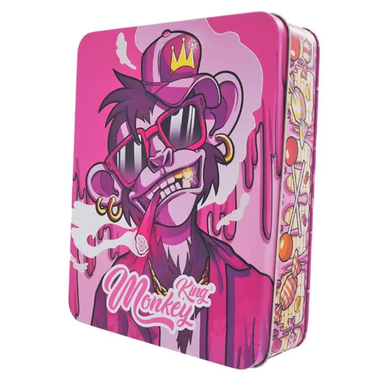 Monkey King - Bubblegum Edition Metal Storage Box