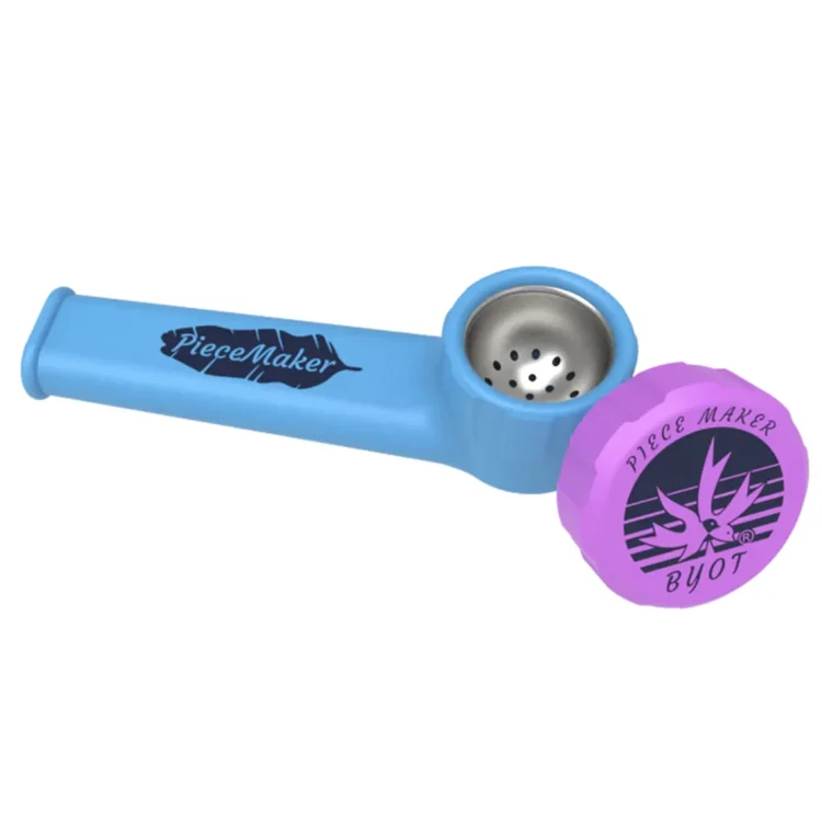 PieceMaker - KARMA Beast Blue Silicone Pipe 90 mm