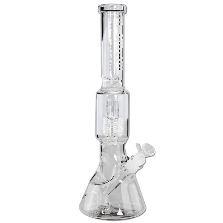 Blaze Glass - Ice vs. Fire Drum Percolator Clear 40 cm