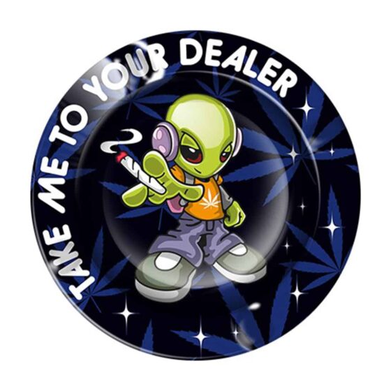 Metal Askebæger - Alien Dealer - HighHouse.dk