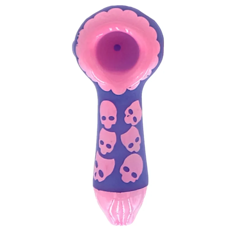 Black Sheep - Skull Pipe Pink 10 cm