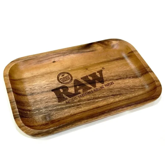 RAW - Wooden Rolling Tray