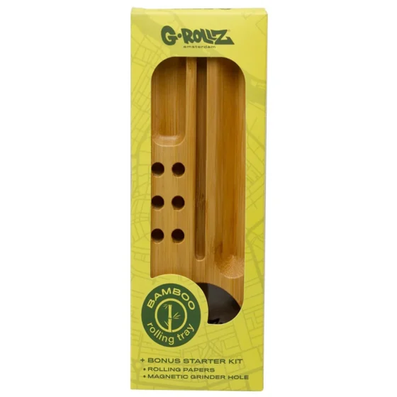 G-Rollz - Small Portable Bamboo Tray - Image 4
