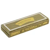 Smokers Choice CombiPack Gold pakke med filtertips og rullepapir i 1 1/4 størrelse. Guld farvet pakke med logo og tekst.