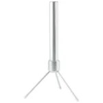 Heisenberg resin extractor præsenterer en klar, cylindrisk beholder lavet af transparent plast med en glat overflade. Toppen er forsynet med en sort skruehætte, der har et firkantet greb. Indersiden rummer en perforeret plade, der deler beholderen. Der er markeringer på siden, der angiver volumen. Beholderens bund er rund og flad, designet til stabilitet.
