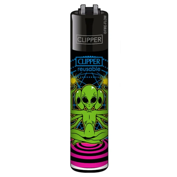 Clipper Lighter - Alien Hologram