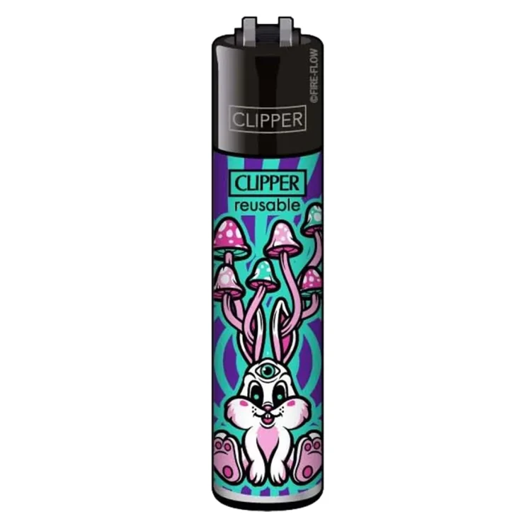 Clipper Lighter - Bunny Mushroom
