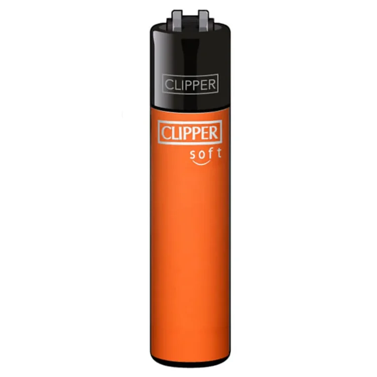 Clipper Lighter - Soft Orange