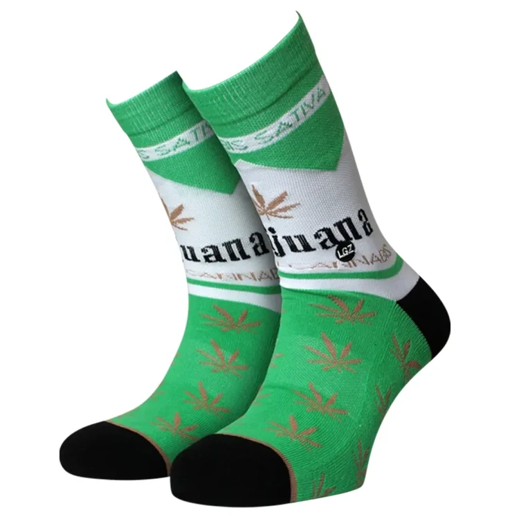 LGZ Crew - Marijuana Strømper L. 42 – 46