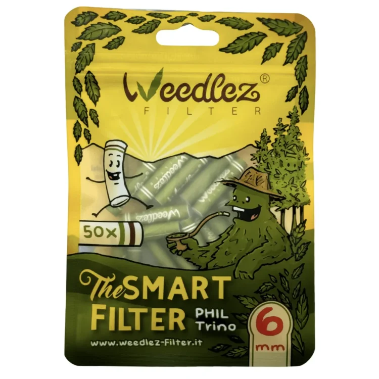WEEDLEZ - Phil Trino GREEN (6 mm) 50 stk