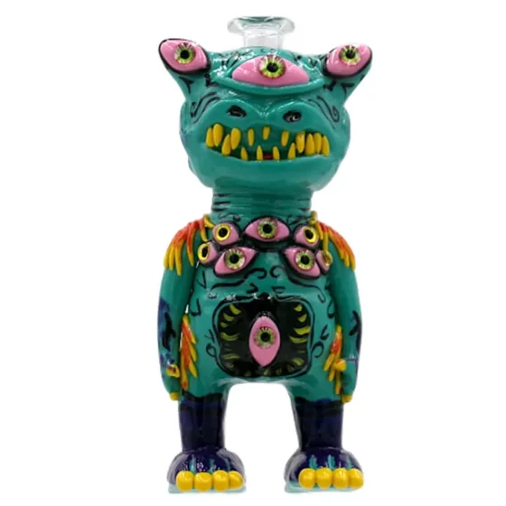 Black Sheep - Googly Bongster Clay Dab Bong 18 cm