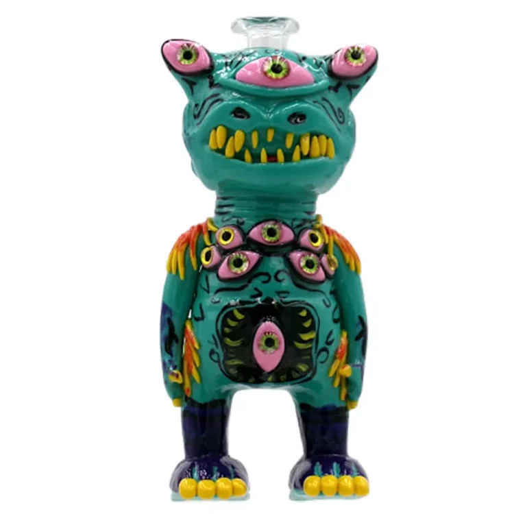 Black Sheep - Googly Bongster Clay Dab Bong 18 cm