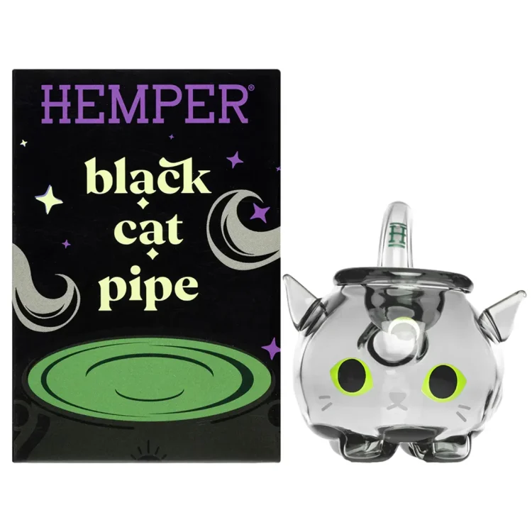 HEMPER Tech - Black Cat Pipe