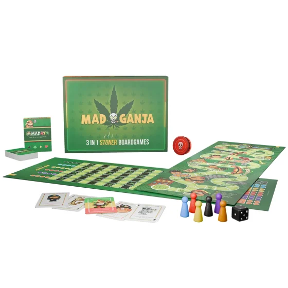 MAD Games - MadGanja Fun Party Weed Brætspil