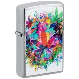 Zippo - Colourful Cannabis