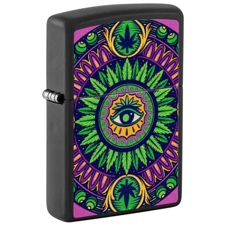 Zippo - Cannabis Eye Glow