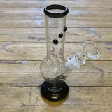 Black Leaf Spotted Mini Bong m. Icecatcher 18 cm (Udgået)
