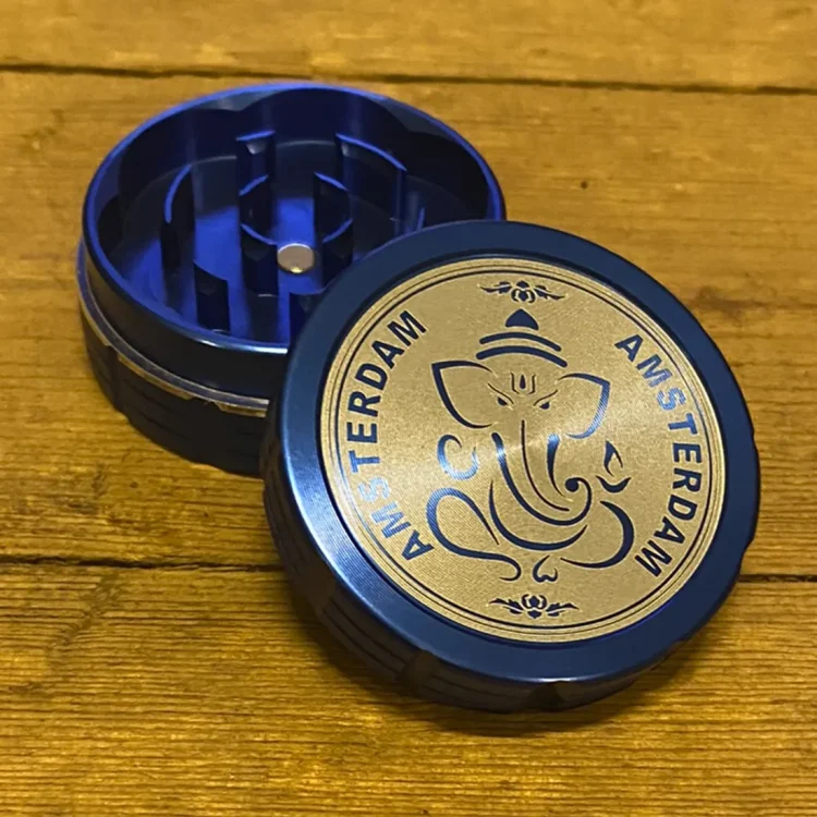 Amsterdam 2-Part Grinder Simply Ganesha Blue Ø50 (Udgået)