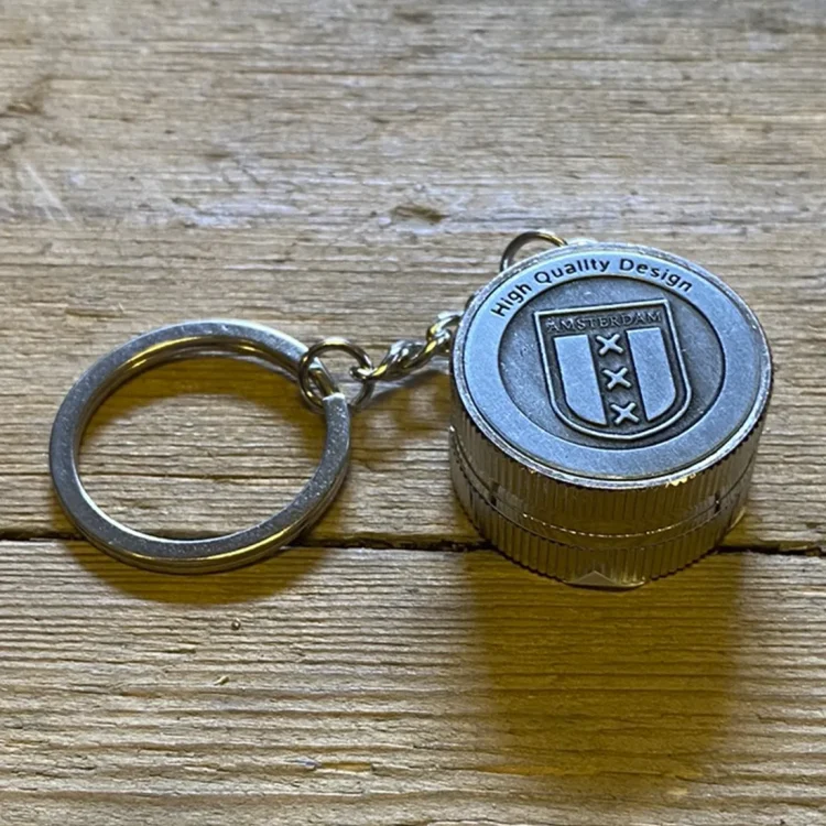 Amsterdam Keychain Grinder Flag Ø30 (Udgået)