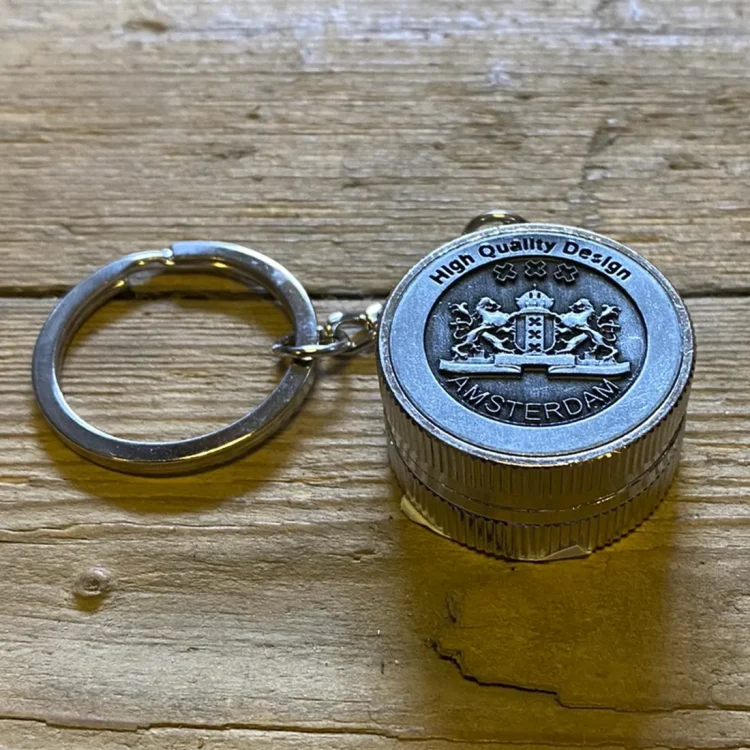 Amsterdam Keychain Grinder Skjold Ø30 (Udgået)