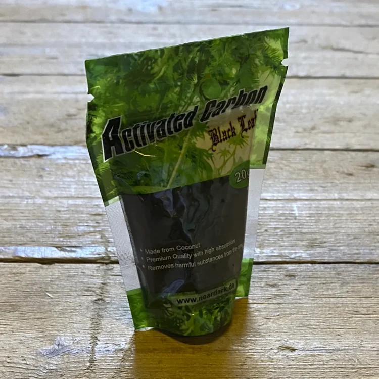 Black Leaf Activated Carbon af Kokusnød 20 g (Udgået)