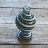 Black Leaf Carb Cap Spiral Blue (Udgået)