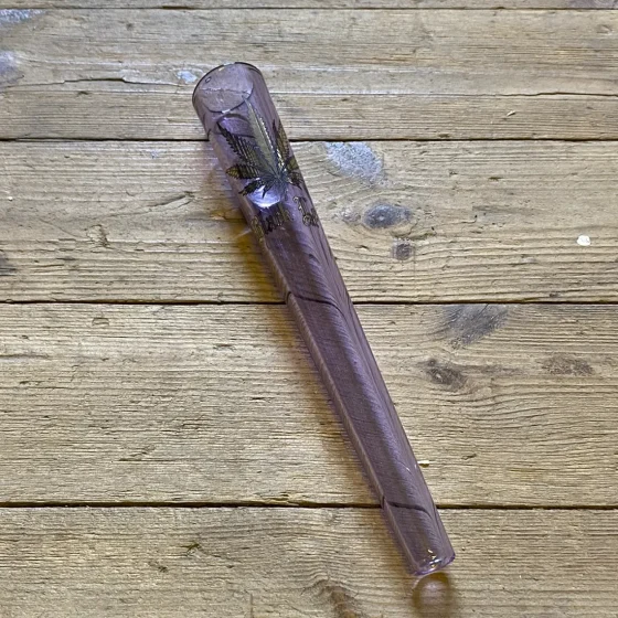 Black Leaf Glas Chillum Violet 230 mm (Udgået)