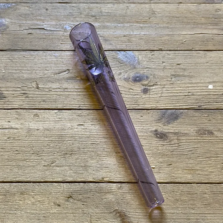 Black Leaf Glas Chillum Violet 230 mm (Udgået)