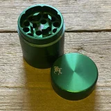 Black Leaf 4-Part Metal Grinder Grøn Ø30 (Udgået)