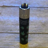 Clipper Lighter Mini Black Hemp (Udgået)