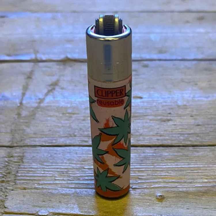 Clipper Lighter Mini Orange Hemp (Udgået)