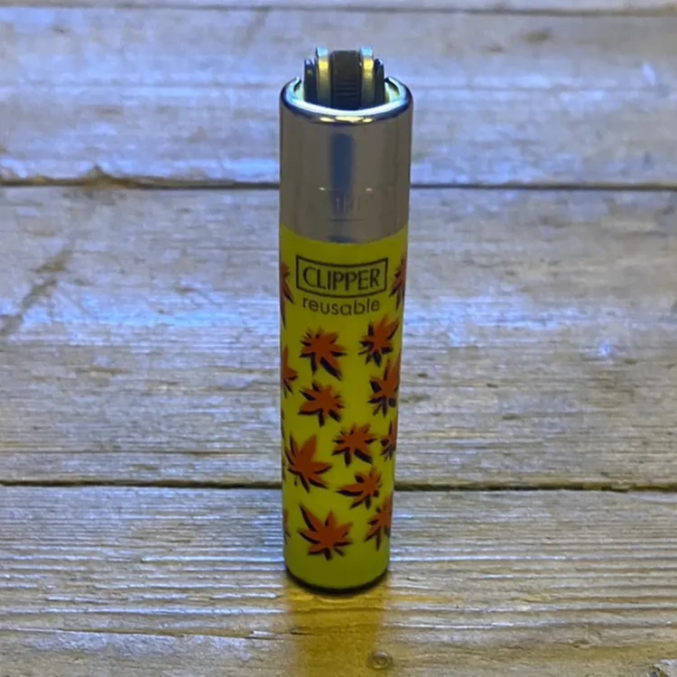 Clipper Lighter Mini Yellow Hemp (Udgået)