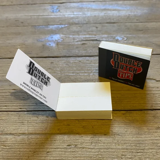 Double Dutch Filtertips 50x18 mm 100 ark (Udgået)