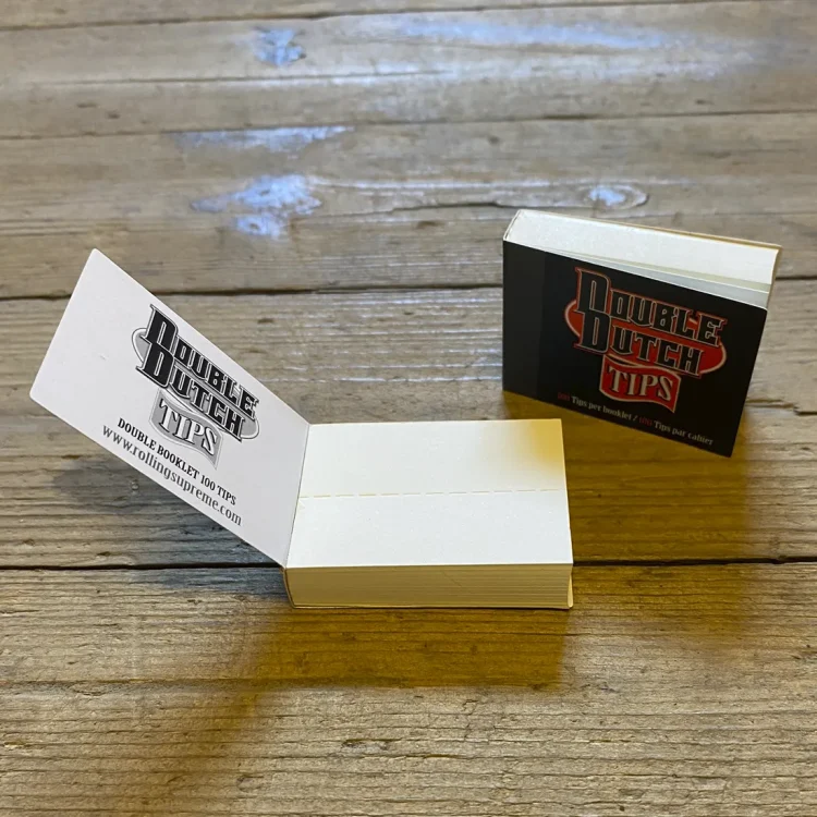 Double Dutch Filtertips 50x18 mm 100 ark (Udgået)