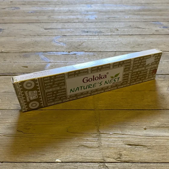 Goloka Natures Nest Røgelse 15 g (Udgået)