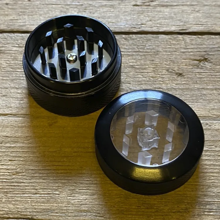 Scott Gennemsigtig 2-Part Metal Grinder Sort Ø40 (Udgået)