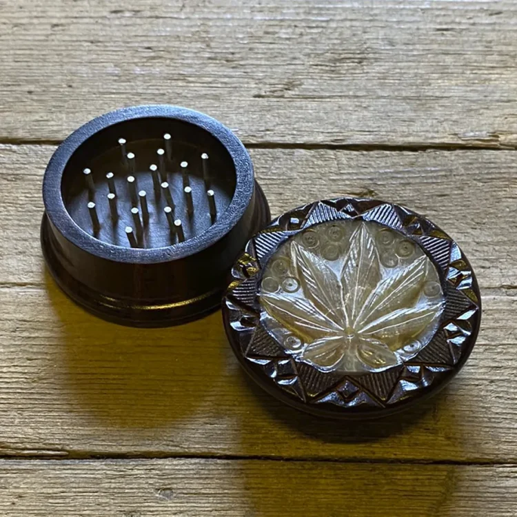 Træ Grinder Palisander i Udskåret Fedtsten Ø55 (Udgået)