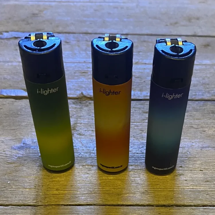 iLighter Genopfyldelig Plastik Lighter Assorteret 1 stk (Udgået)