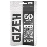GIZEH - ProCell Active Filter Black (6 mm) 60 stk