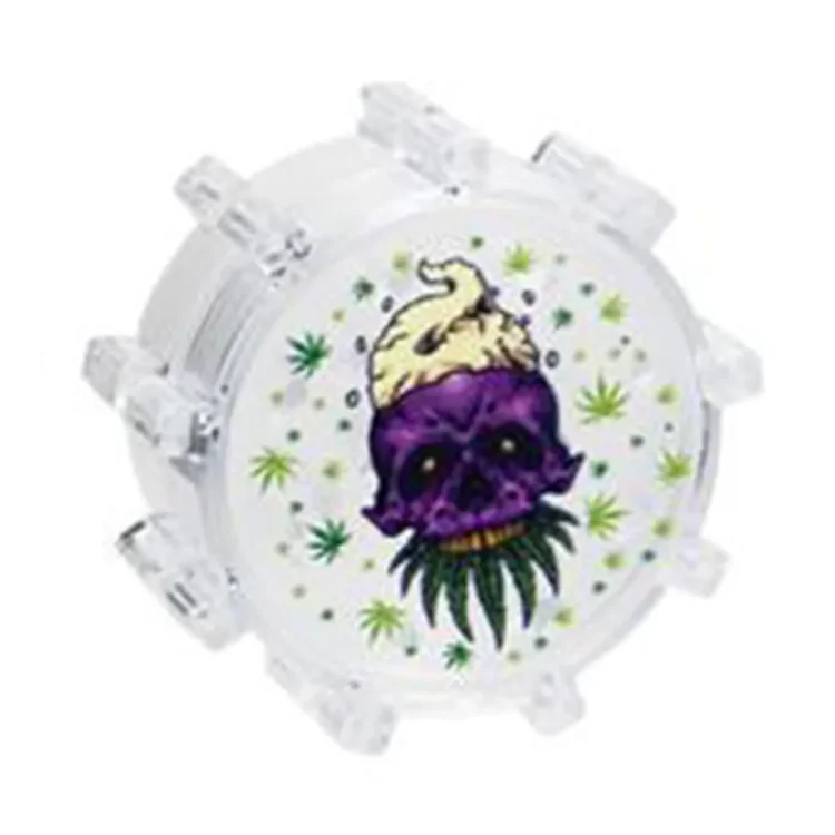WEED - Purple Cranium Akryl Grinder Ø65